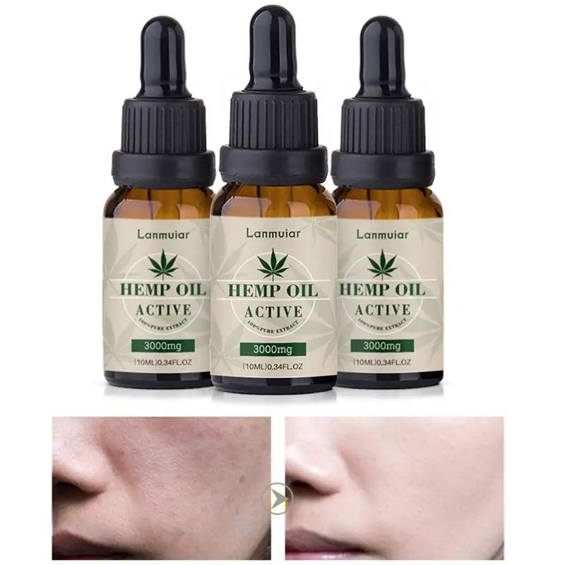 Натуральное конопляное масло 3000 мг средство для сна антистрессовый массаж CBD