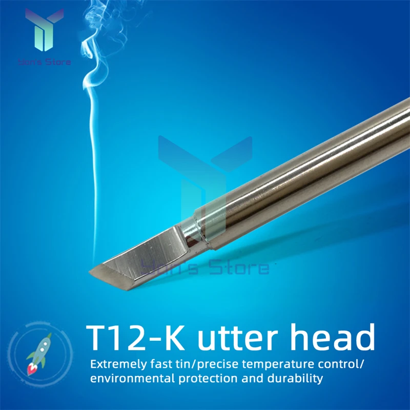 

New T12 BC2/J02/JL02/KR/ILS Soldering Iron Tips For Soldering Rework Station White Light Soldering Iron Tip DIY Kit