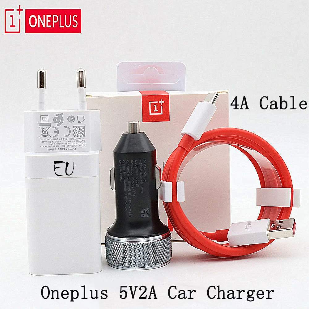 Автомобильное зарядное устройство OnePlus 7t 5 В 2 А оригинальное автомобильное для one