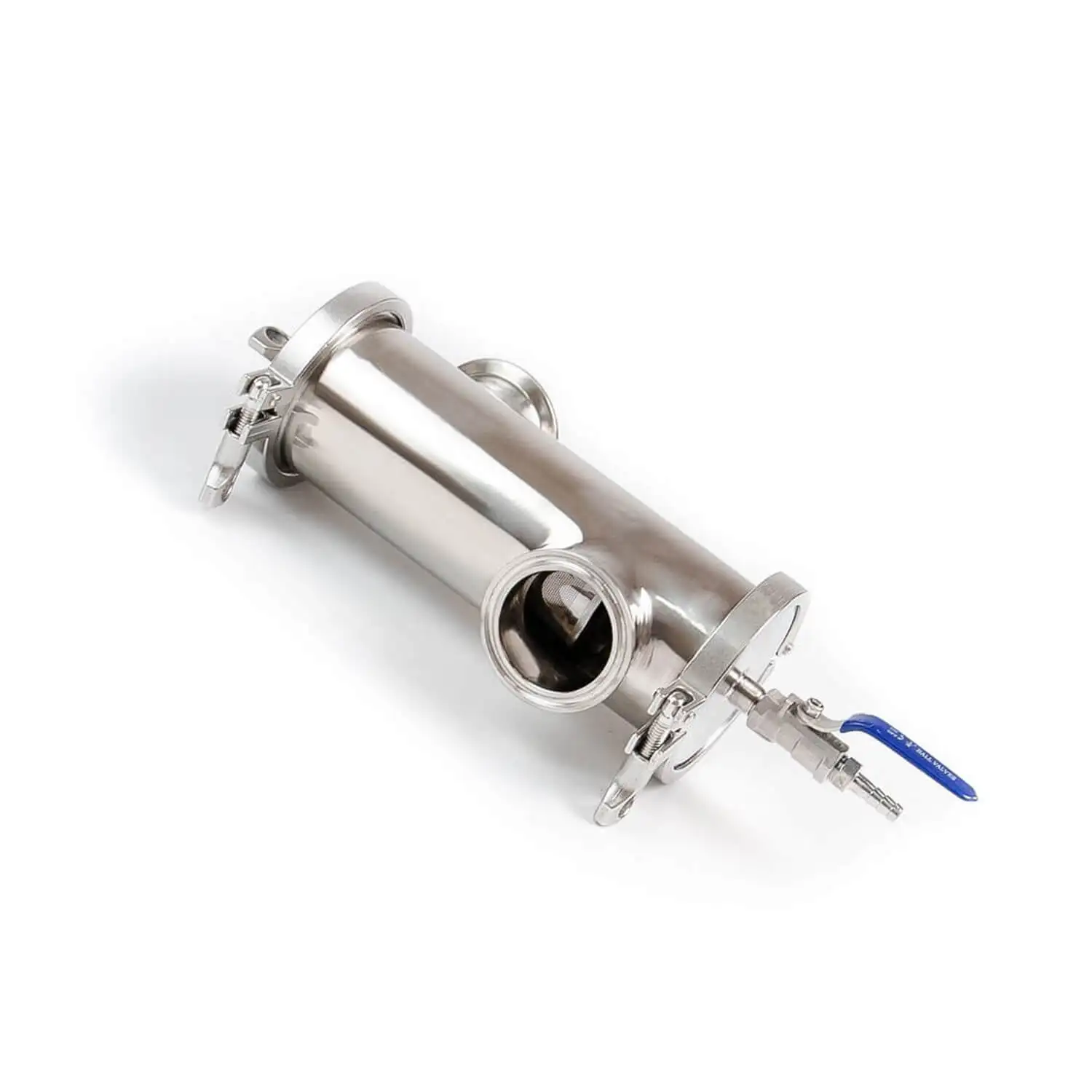 Джин-корзина 1 5&quot (38 мм) под засыпь с краном | Дом и сад