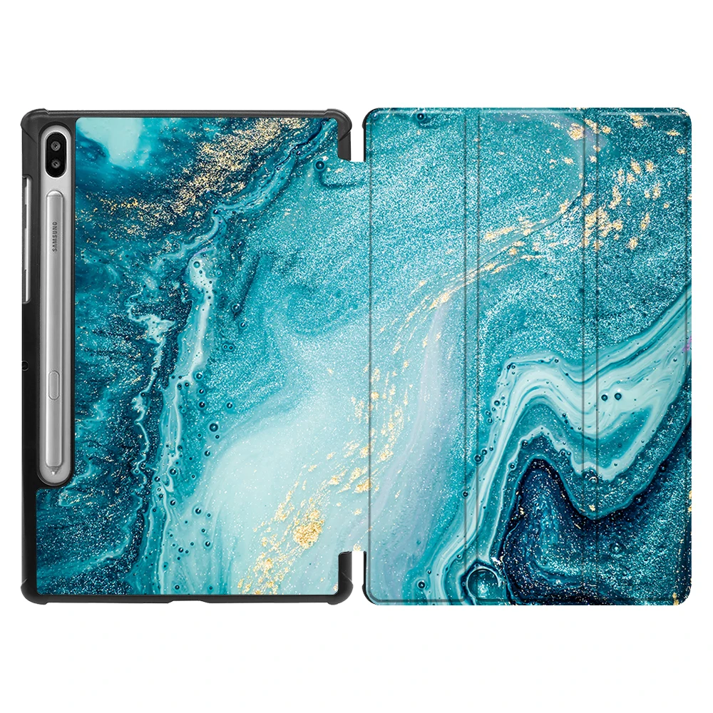 MTT для samsung Galaxy Tab S6 10,5 ''чехол для планшета SM-T860 T865 T867 из искусственной кожи флип-стенд смарт-чехол Funda Авто Режим сна/пробуждения