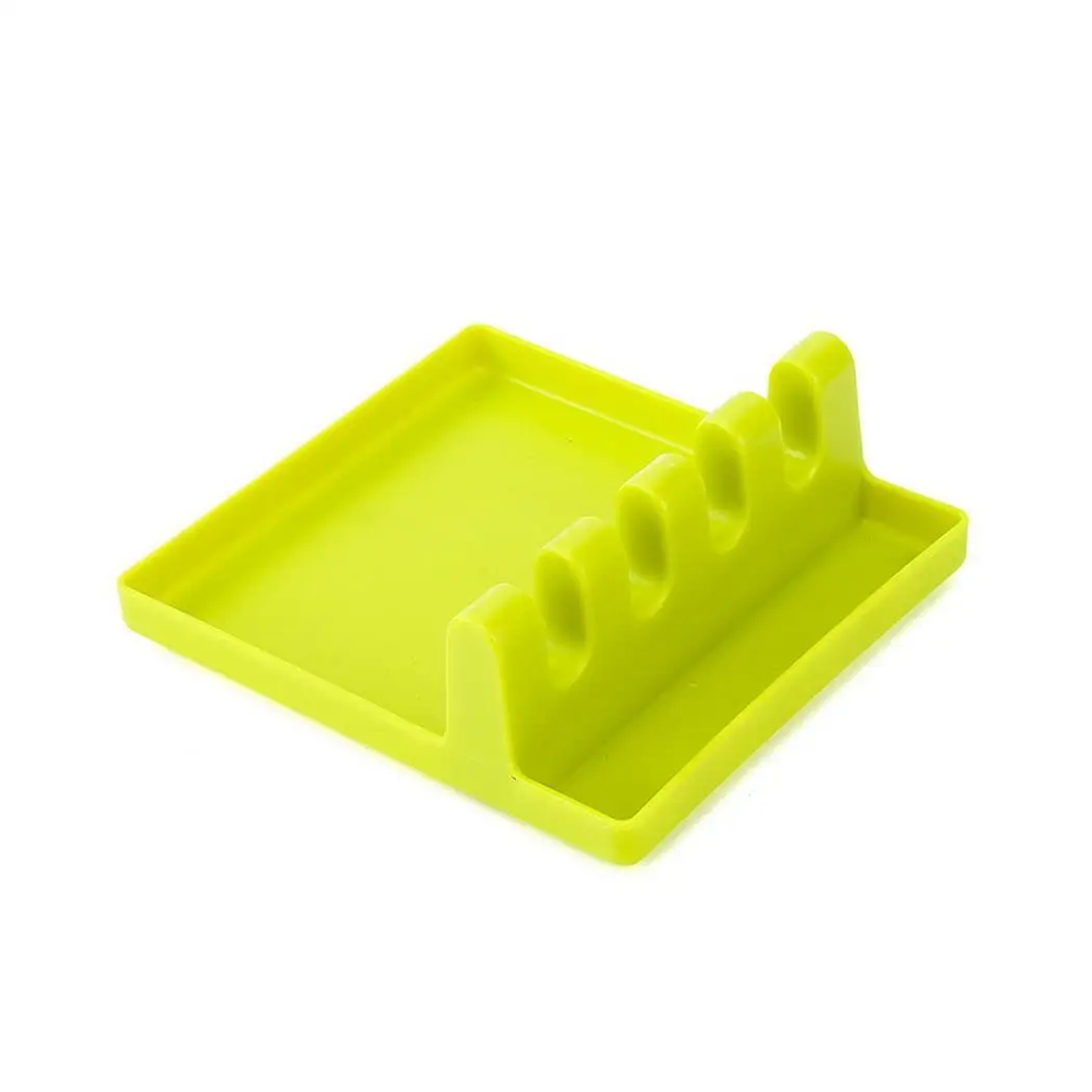 Практичная подставка для ложек кухонный Органайзер зеленый серый|Подставки