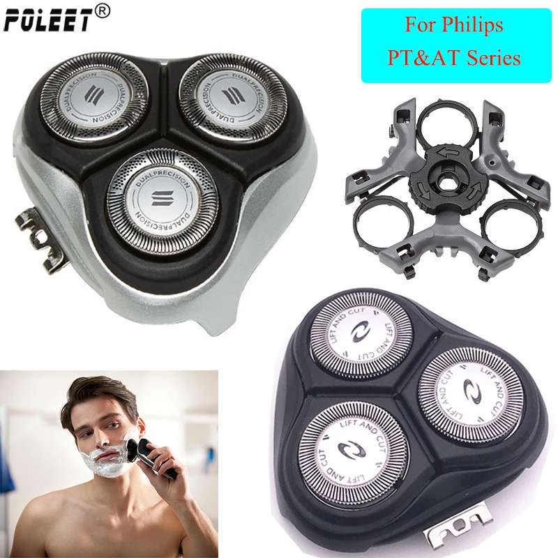 Poleet сменная бритвенная головка Blate Frame HQ64 HQ8 для Philips PT и AT серии бритвы PT725 PT735 PT762 PT860 AT800 AT890 AT926
