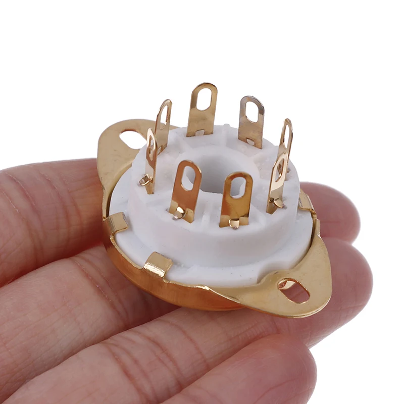 4 шт. керамическая 8 контактная восьмиконтактная трубчатая трубка с цоколем Для