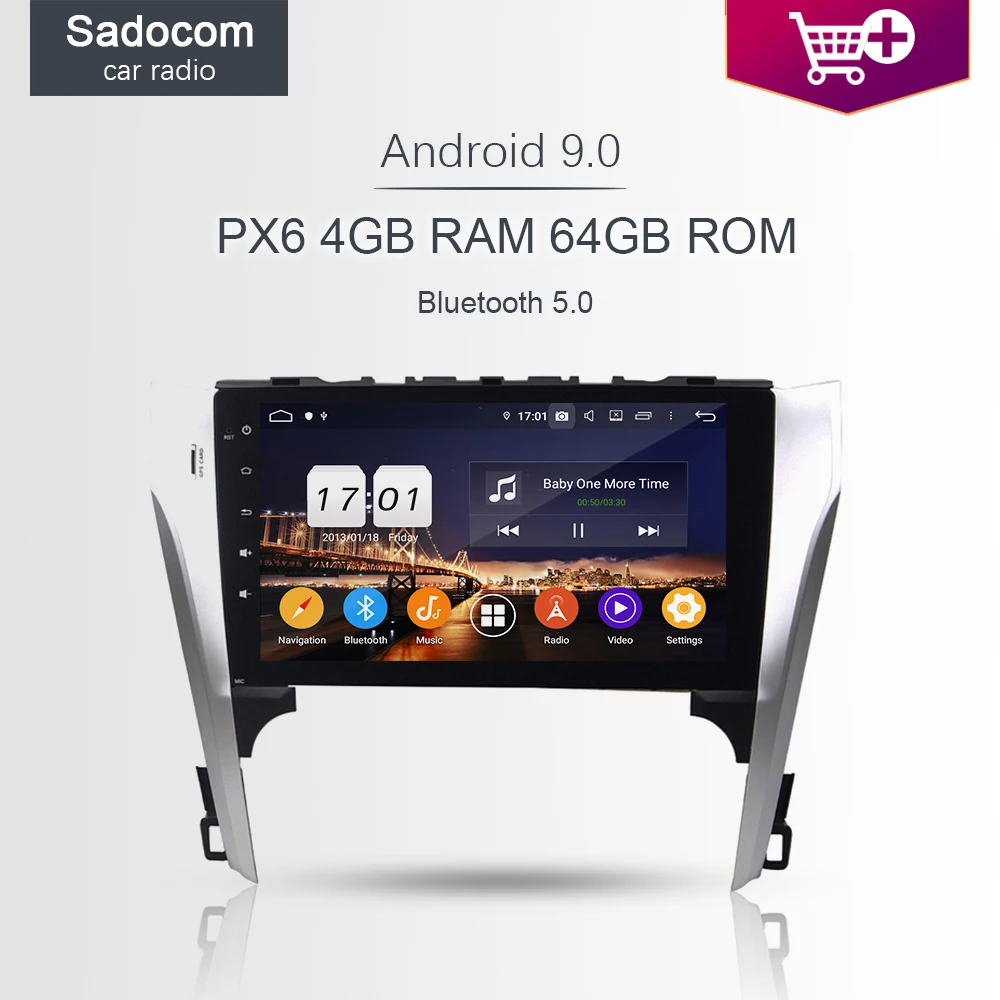 PX6 DSP 10 1 &quotTDA7851 2 din Android 0 4 Гб Оперативная память + 64 ГБ Автомобильный DVD Плеер Wi Fi Walkie
