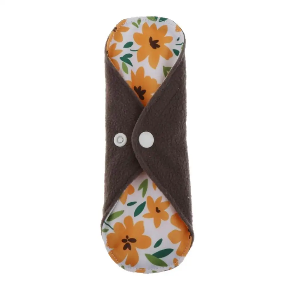 Женские моющиеся гигиенические прокладки из бамбукового угля менструальные для