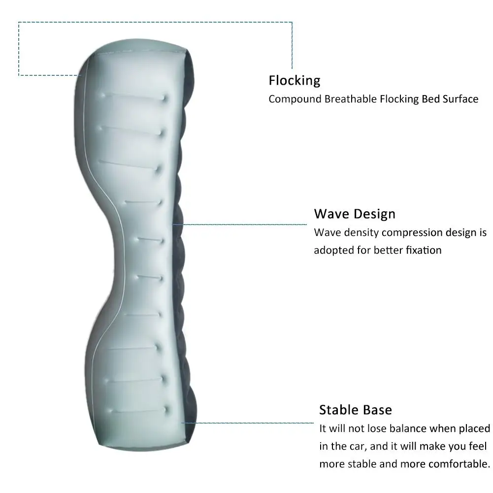 Автомобильный воздушный матрас универсальная Всесезонная подушка на заднее
