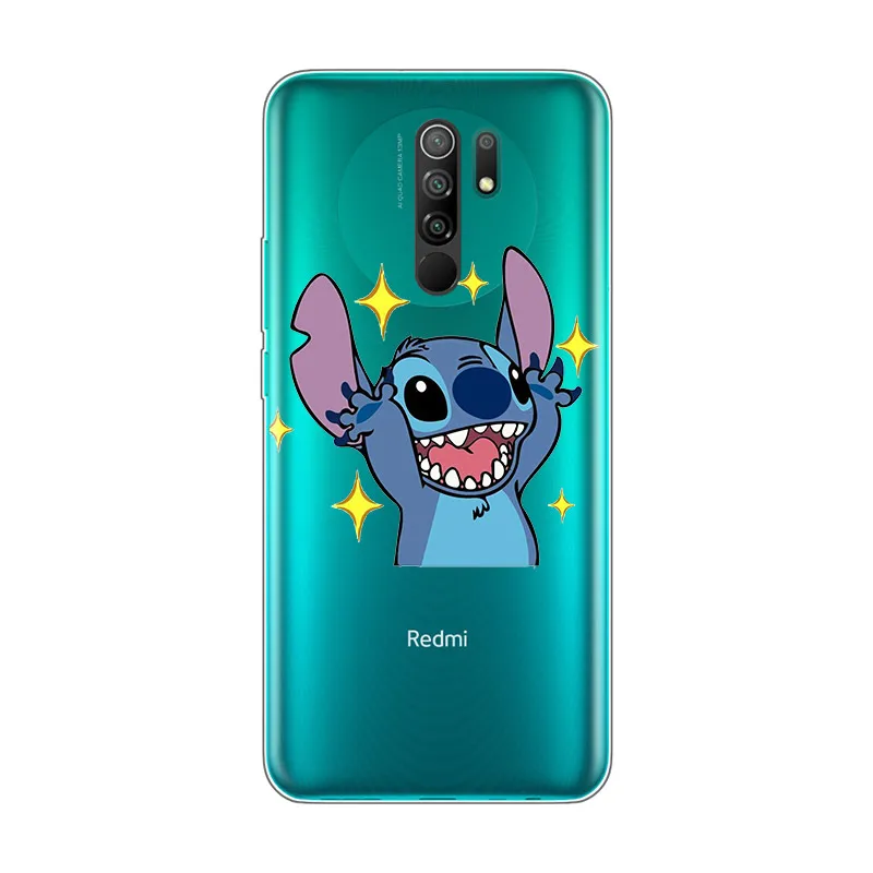 silicone cover cartoon lilo stitch disney for xiaomi redmi note 10 10s 9 9s pro max 9t 8t 8 7 6 5 pro 5a 4 4x phone case free global shipping