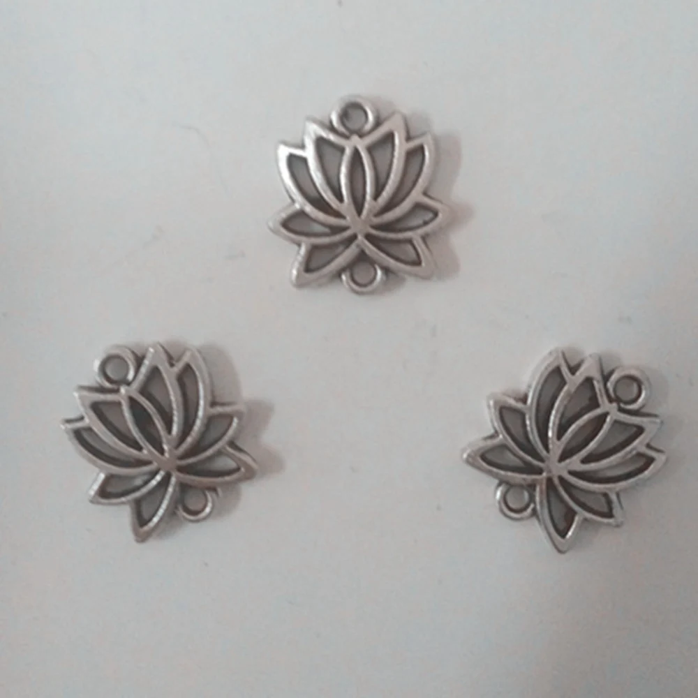 

Jewelry Findings Components Flower Connector 16x14mm 20pcs