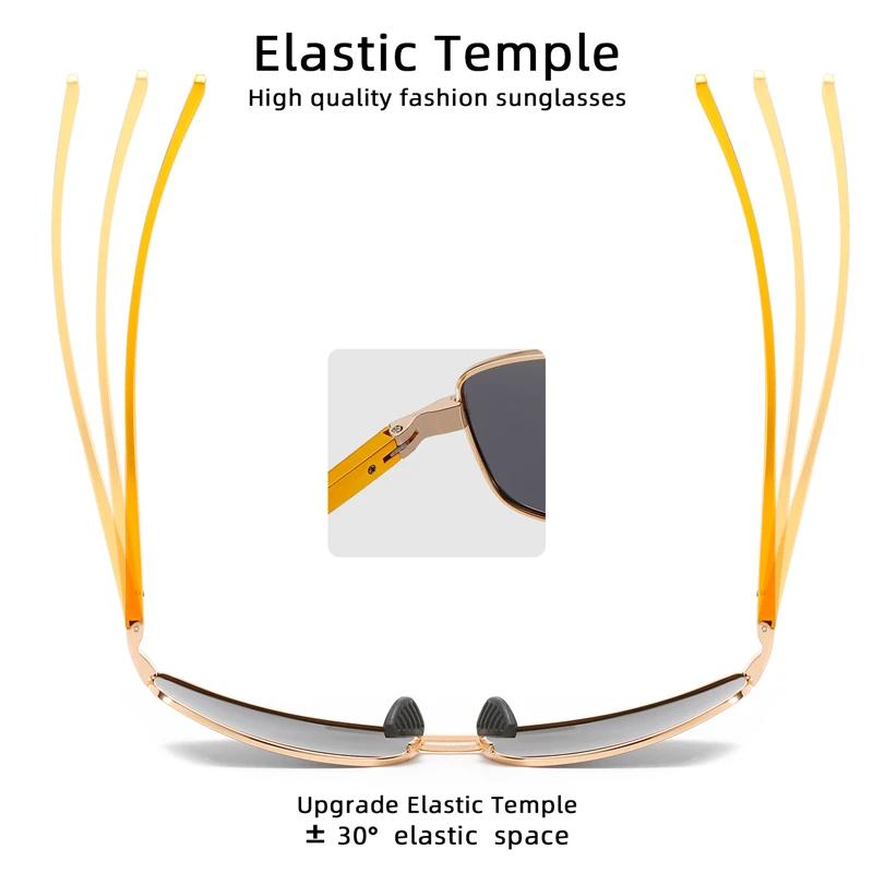 RENEKTON брендовые алюминиево-магниевые поляризованные золотые солнцезащитные очки