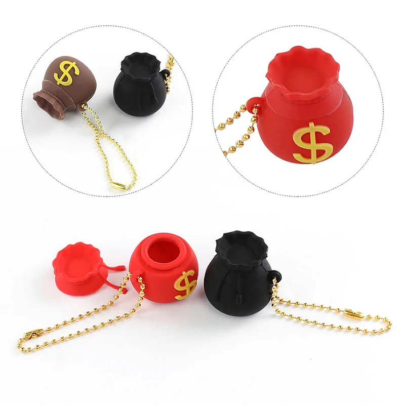 

10Pcs 8ml Cute Silicone Wax Dab Container for Concentrate Oil Jar Wonderful Gifts
