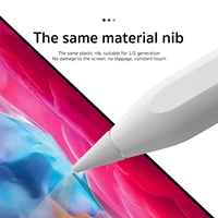 replacement tib for apple pencil 2 1 ipencil nib for ipad air stylus for apple pen adapter magnetic replacement cap