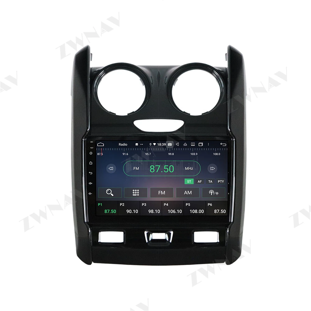 DSP Carplay Android 10 0 экран Автомобильный мультимедийный DVD-плеер для Renault Duster 2015-2019