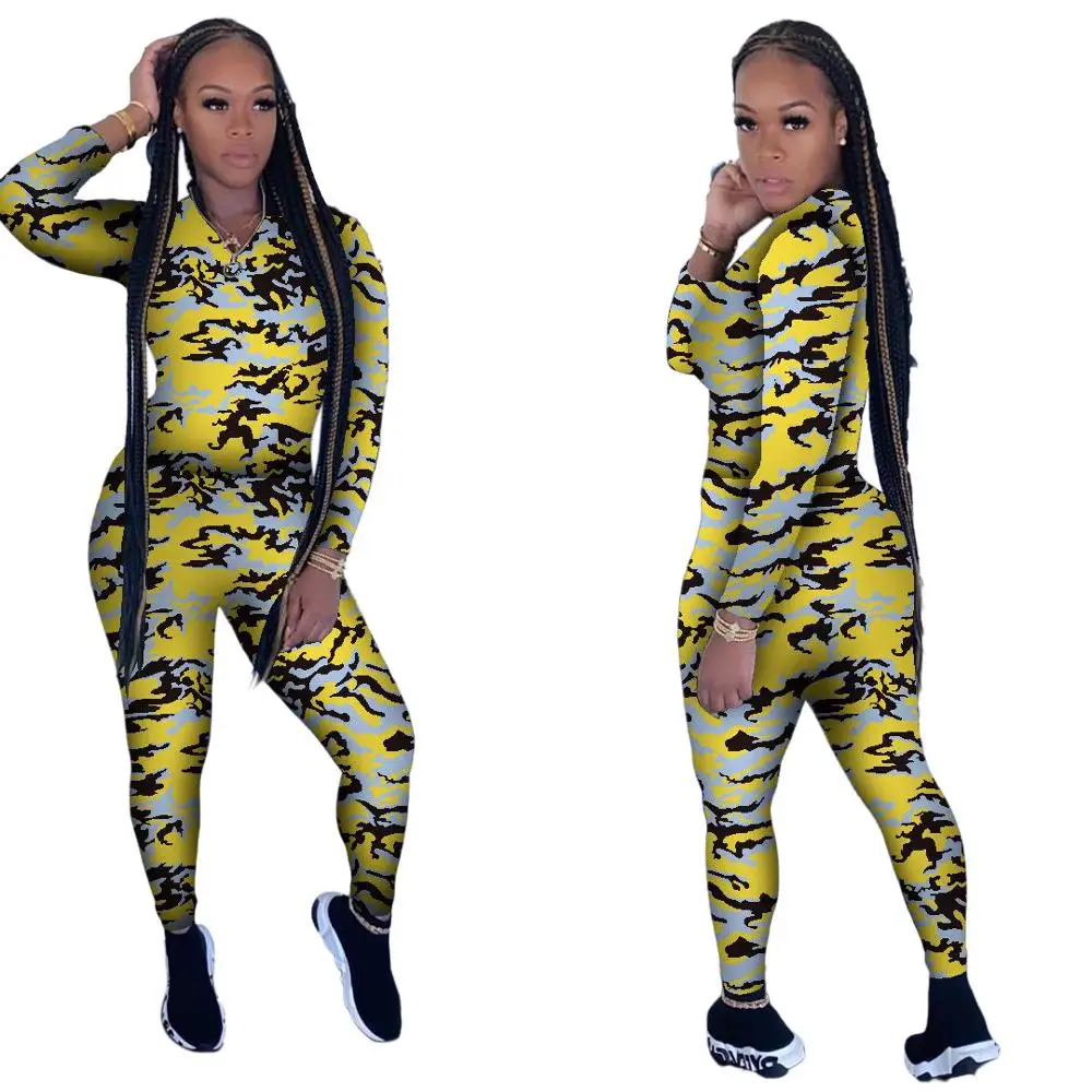 

Womens 2 Piece Tracksuit Long Sleeve Casual Patchwork Pants Set
