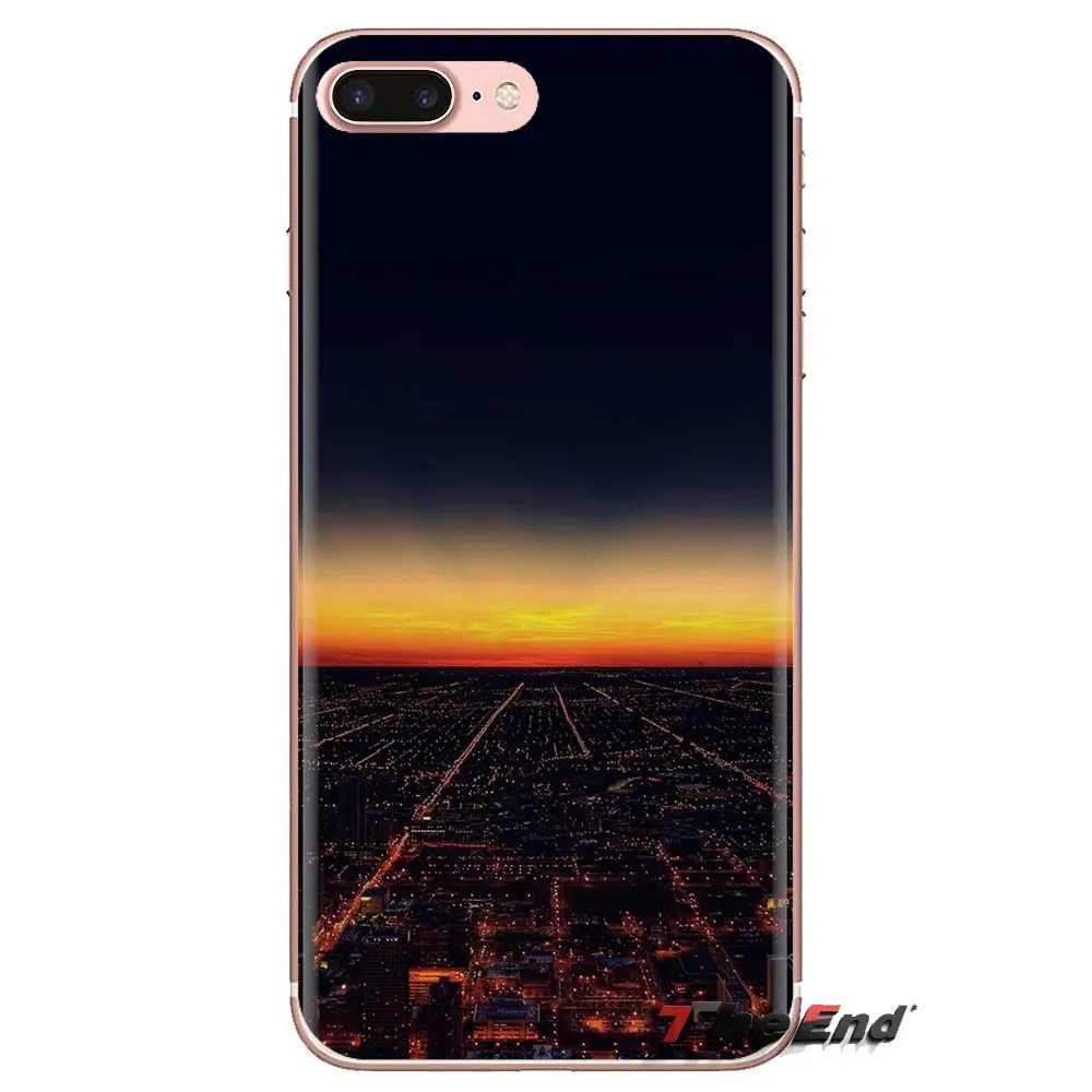 Sunset Up Mobile Wallpaper Silicone Shell Covers For Sony Xperia Z Z1 Z2 Z3 Z5 compact M2 M4 M5 C4 E3 T3 XA Huawei Mate 7 8 Y3II |