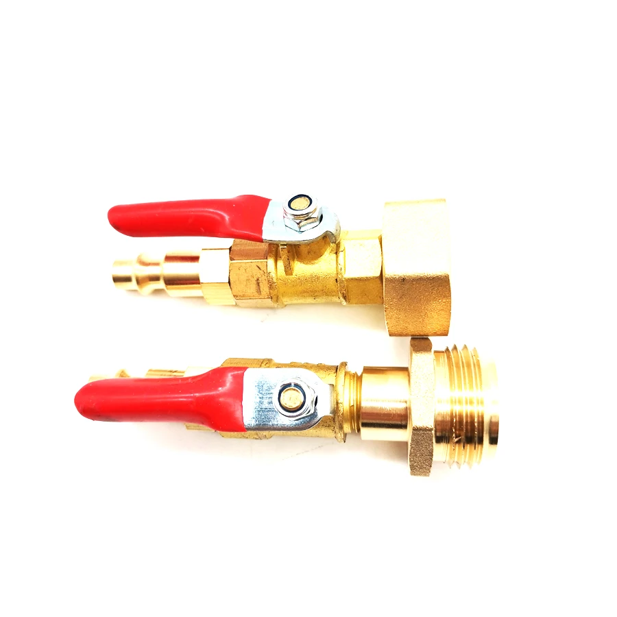 

2PCS Winterize Adapter with 1/4Inch Male Quick Connecting Plug and 3/4inch Male