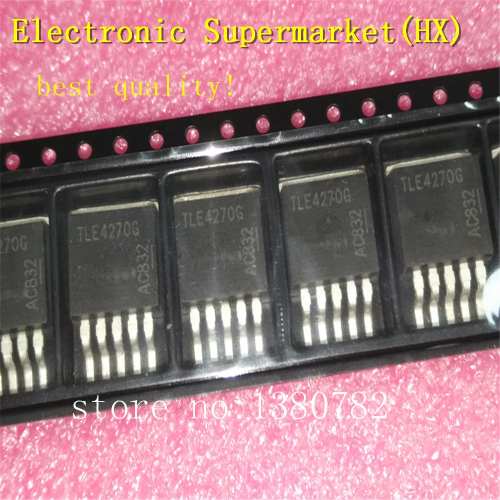 Бесплатная доставка 50 шт./лот TLE4270G TLE4270 TO-263-5 фото