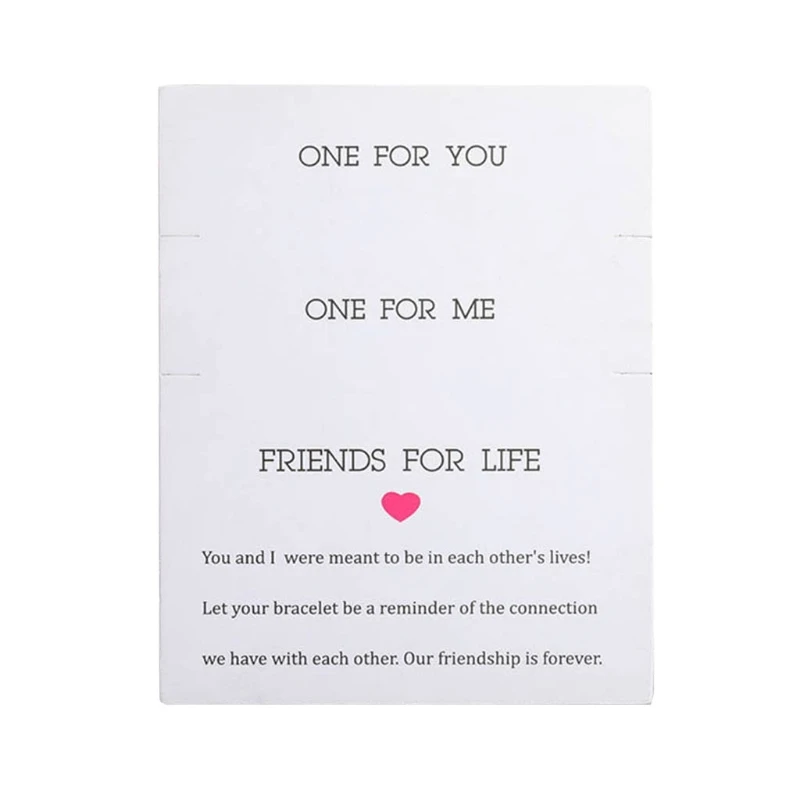 

100Pieces Blessing Card for Jewelry Evil Eye Charms Bracelet Wish Card For Women