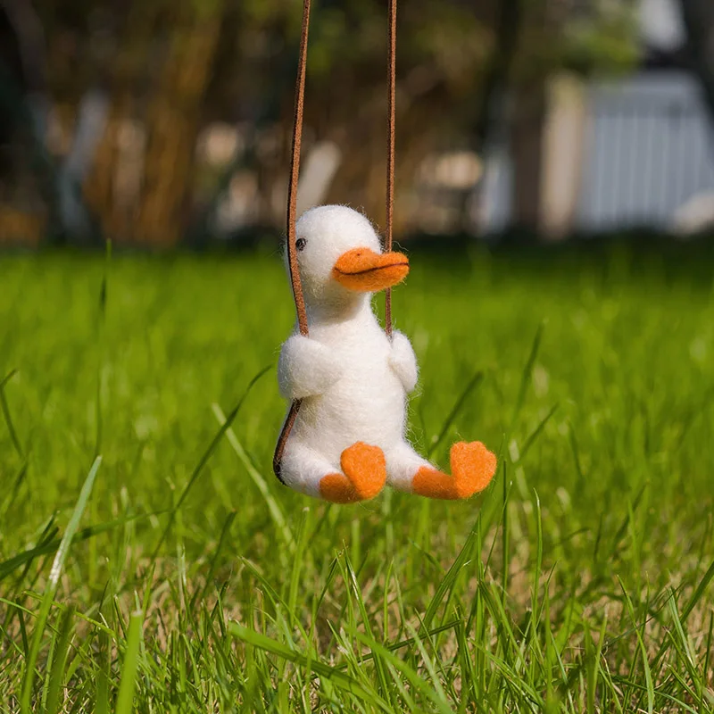 Готовые Ins качели утка шерсть иглопробивной войлочный Набор для 2021 Модный чехол