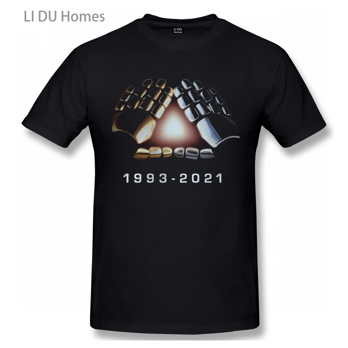 

1993-2021 Daft Punk T Shirt Men/WoMen High Quality Cotton Summer T-shirt Short Sleeve Graphics Tshirt Brands Tee Top Gift