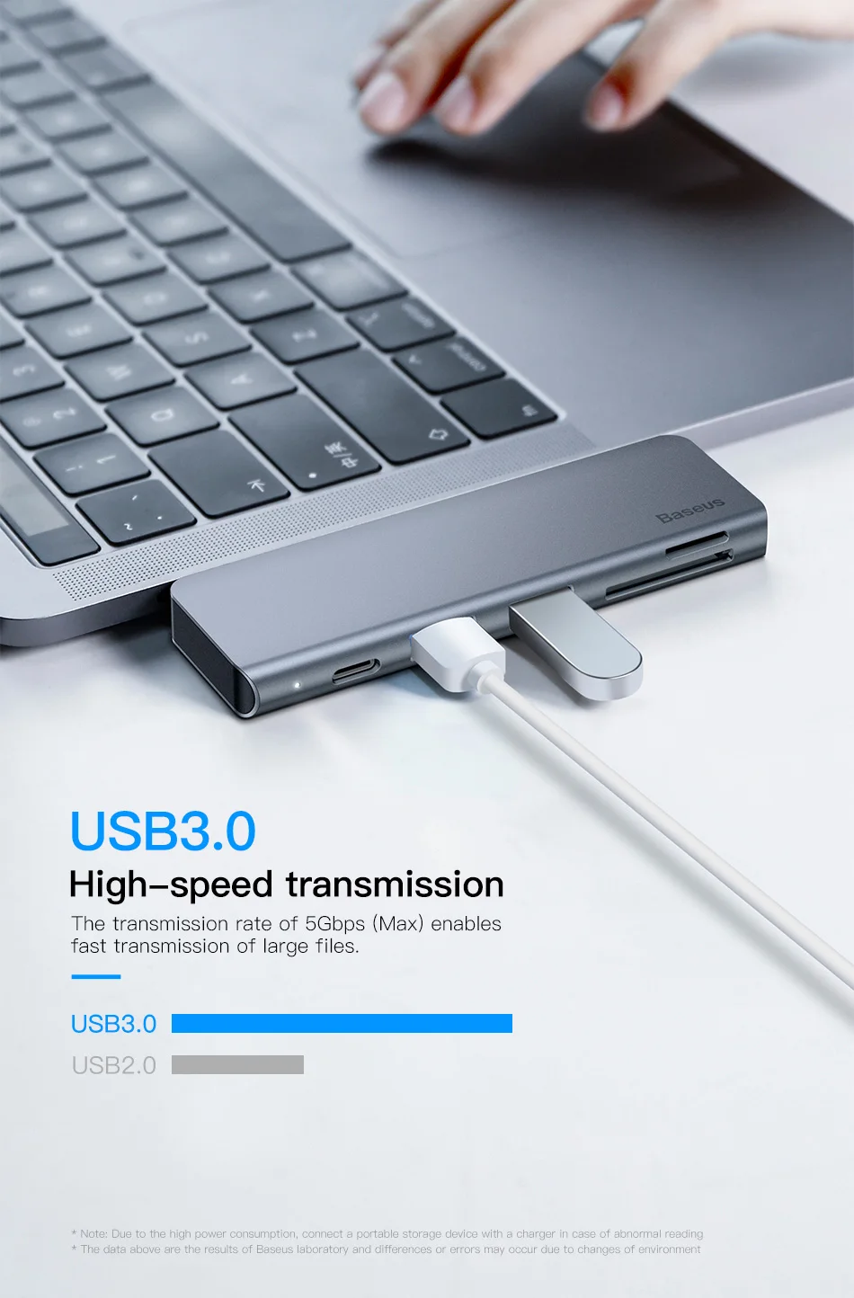 Baseus USB C HUB Type-c to Multi Ports USB 3.0 USB3.0 Type C Power Adapter USB-C HUB Splitter Dock For Macbook Pro Air USBC HAB