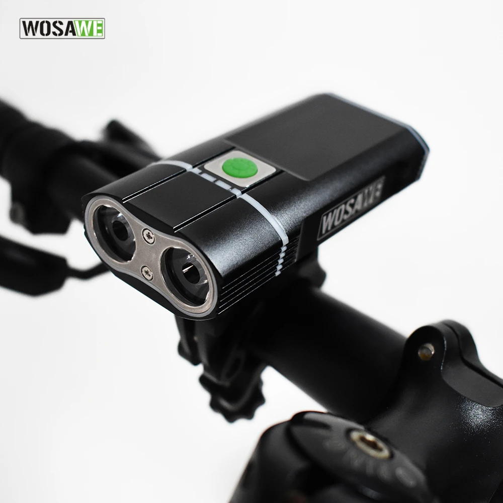 

Велосипедный фонарь WOSAWE, зарядка через USB, 2400 лм