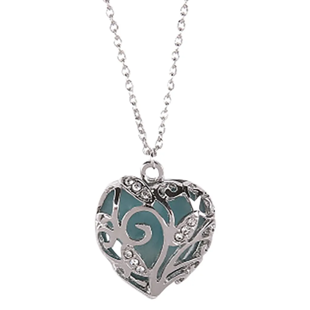 Женское ожерелье с подвеской в виде сердца | Украшения и аксессуары