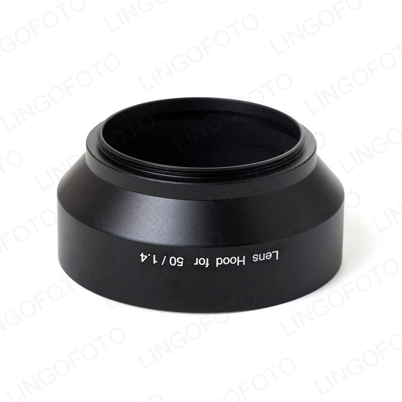 Новая черная металлическая бленда объектива для Nikkor 50/1.4 50 мм|lens hood|metal lens hoodlens hood