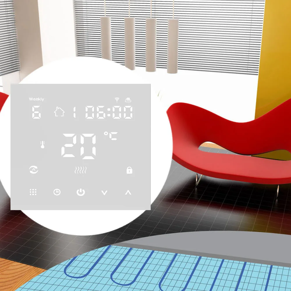 Tuya Smart Home thermostat терморегулятор 220v регулятор температуры для пола термостат
