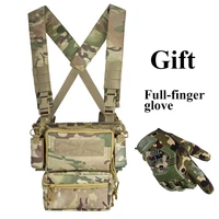tactical vest army chest rig carrier armor x harness hanger d3 utility belly pouch rifle pistol magazine crx hunting accessories