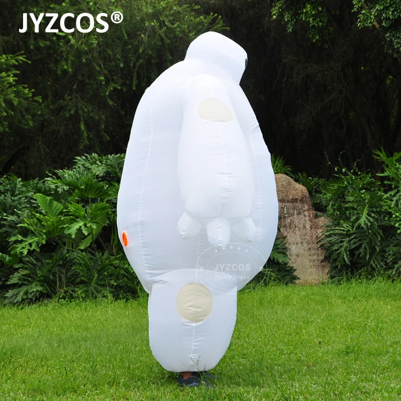 JYZCOS надувной костюм для взрослых Baymax косплея на Хэллоуин новый большого героя 6
