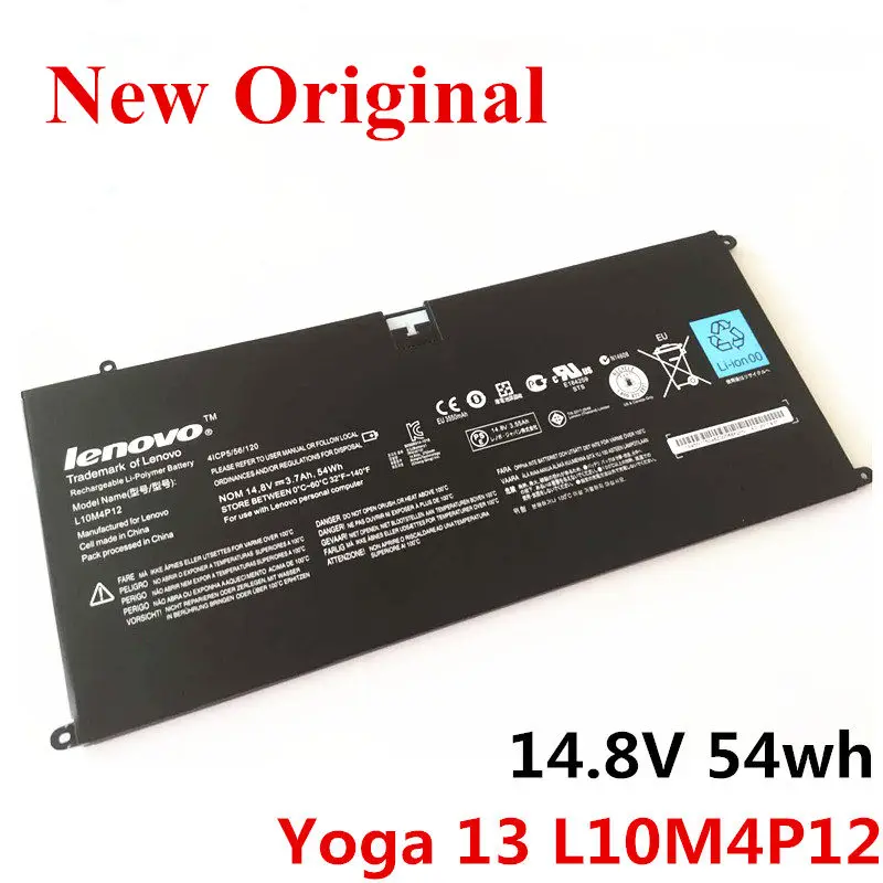 Новый оригинальный сменный литий-ионный аккумулятор для ноутбука LENOVO U300S U300 L10M4P12