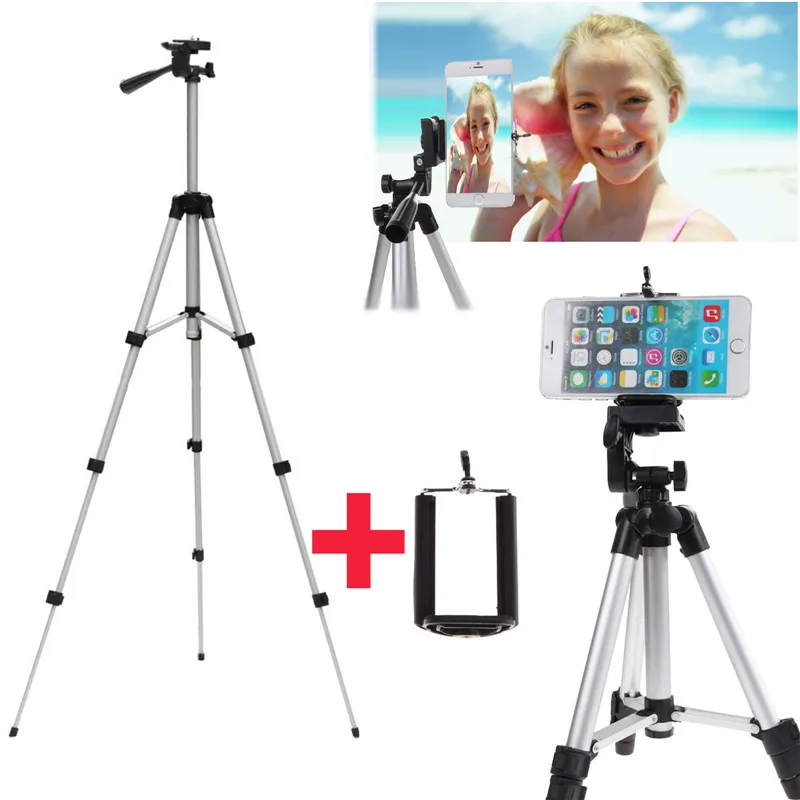 Штатив для камеры 130 см легкий гибкий Трипод смартфонов Samsung Huawei профессиональная
