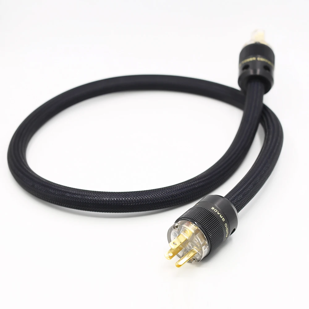

HI-End 10 AWG Audiophile AC Power Cable Hifi AC cable For power filter, turntable, amplifier, CD player