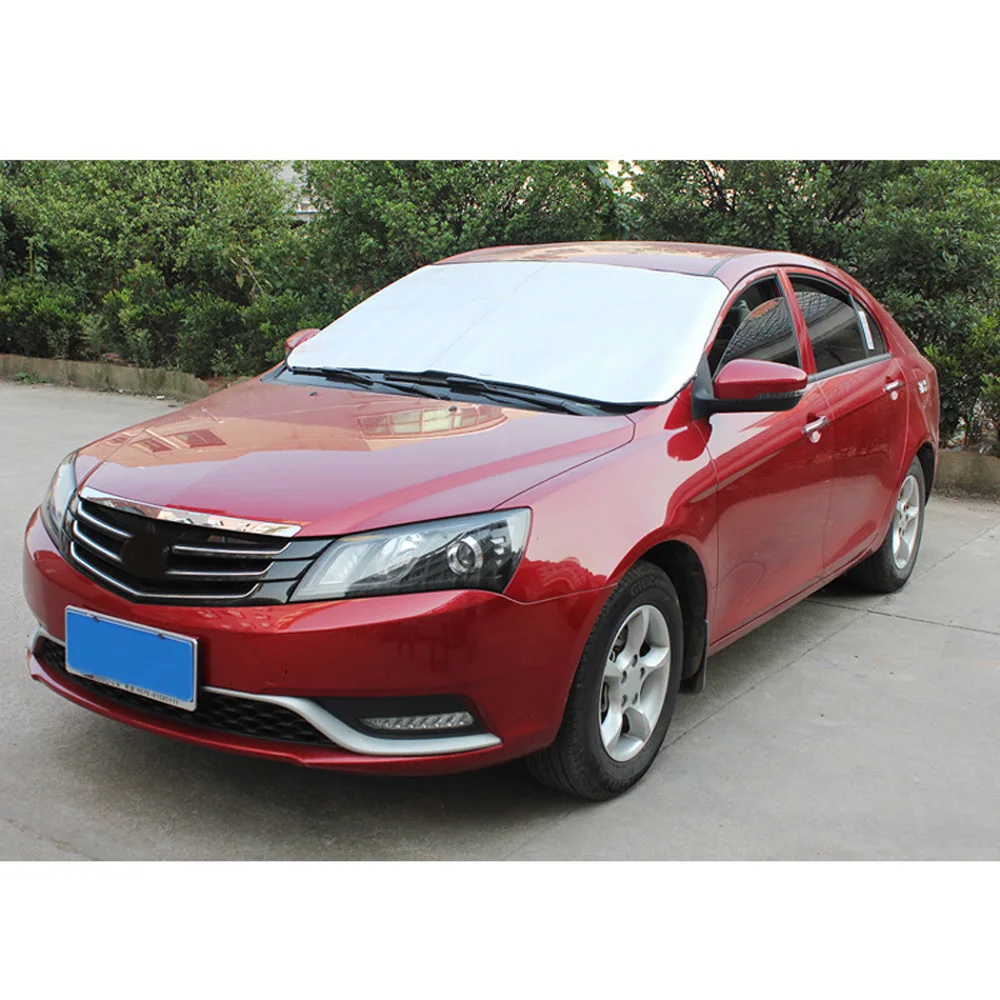 

Parts Windshield Cover Sun Shade Frost-proof Silver Universal 140x70cm