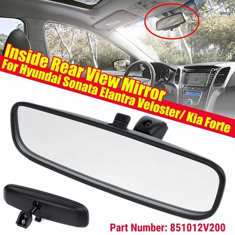 

851013X100 внутреннее зеркало заднего вида для Hyundai Sonata Elantra Veloster/ Kia Forte автомобильное внутреннее зеркало заднего вида