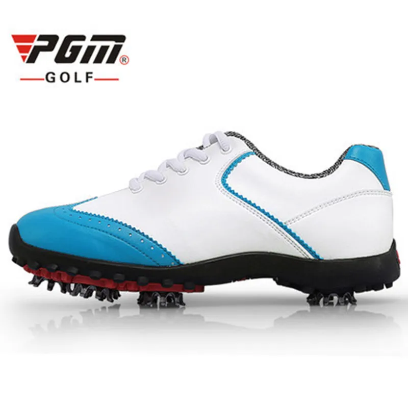 NEW Golf Ball Waterproof Golf Shoes Women Sports Activity Shoes Nail Style Ladies Shoe Brogue Breathable