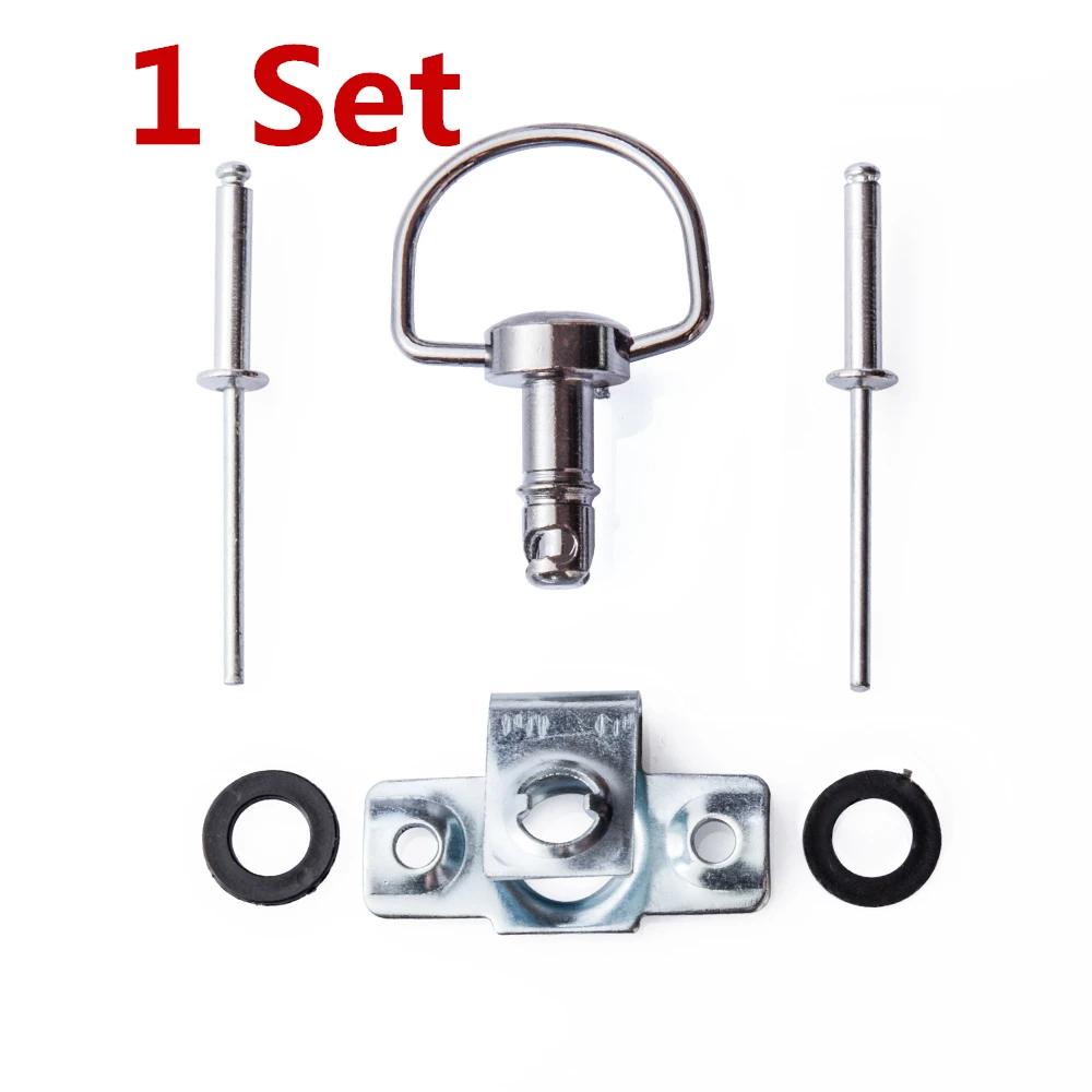 Универсальная быстросъемная D-образная заклепка с заклепками для гонок 14 мм/17