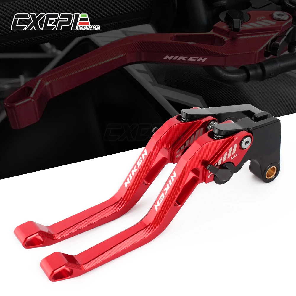 Для YAMAHA NIKEN niken CNC Мотоцикл Регулируемые тормозные рычаги сцепления логотип NIKEN