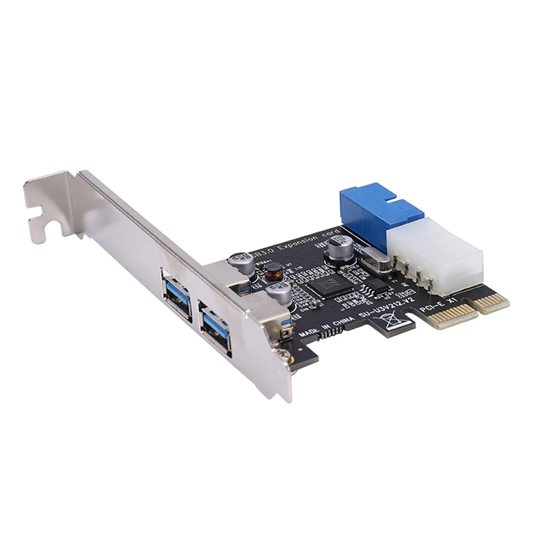 PCI Express SATA 3 плата контроллера 2 порта PCIe III 6 ГБ/сек. и USB 0 Pci-E карта расширения |