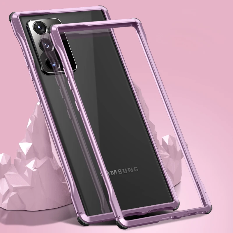Чехол бампер для Samsung Galaxy Note 20 Ultra металлический алюминиевый чехол с рамкой Note20