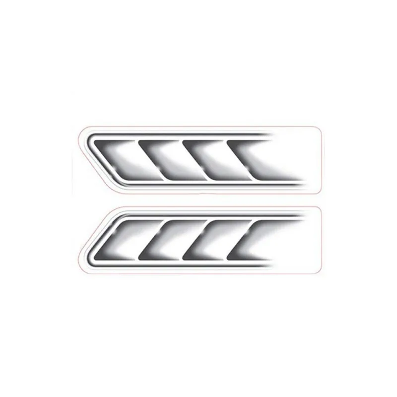 Креативные 3D наклейки для автомобиля "Тотем" на боковые поддувалы, переднюю обшивку, декоративные наклейки на крылья, задний багажник и значок.