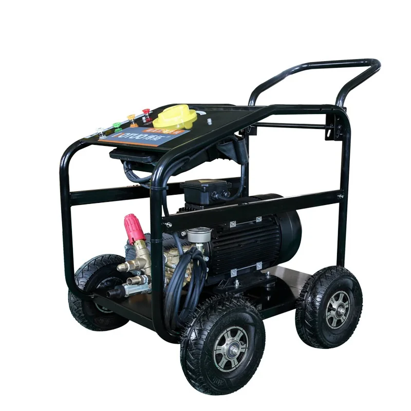 Латунный поршневой насос высокого давления для мойки автомобилей 220 В 380 5 бар 9