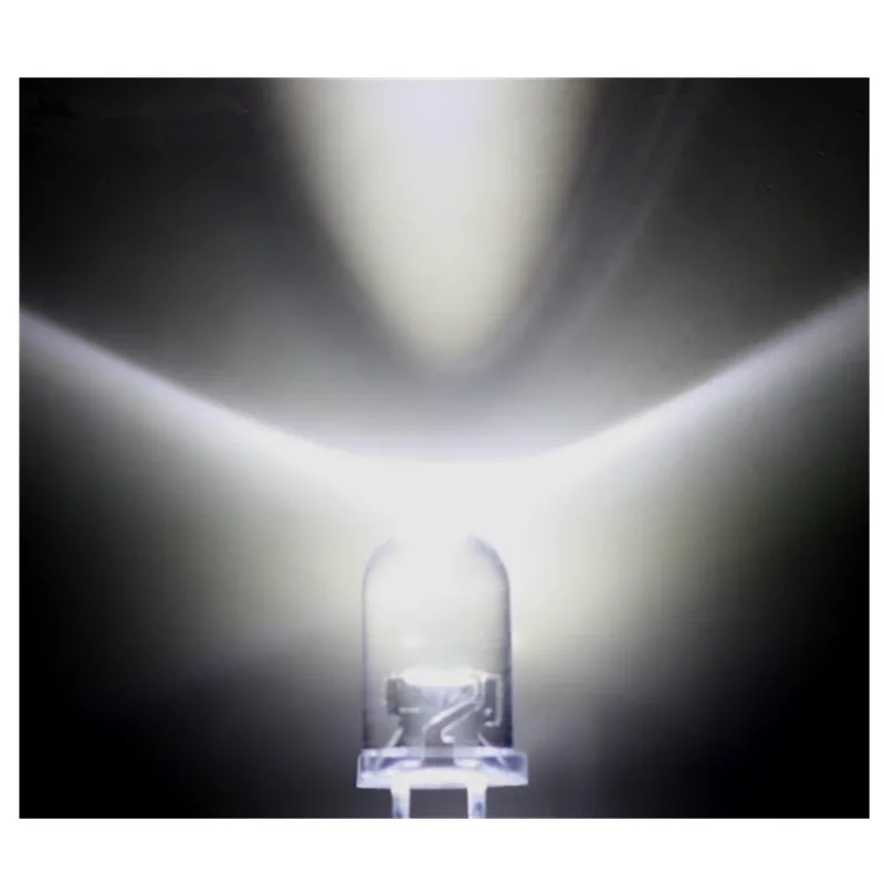 

Бесплатная доставка 1000 шт. 5 мм супер яркая лампа круглые белые светодиоды оптовая цена.