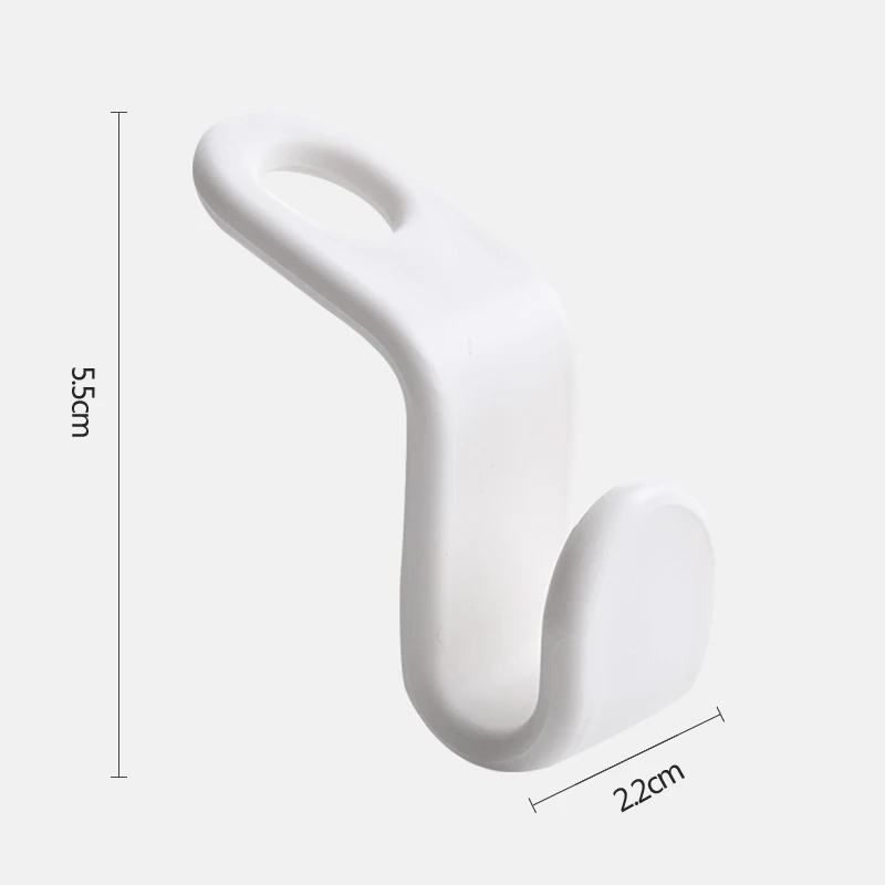

Plastic Closet Stack Hanger Rack Bedroom Storage Organizer Multi-function Wardrobe Space-saving Stack Hanger Hook Coat
