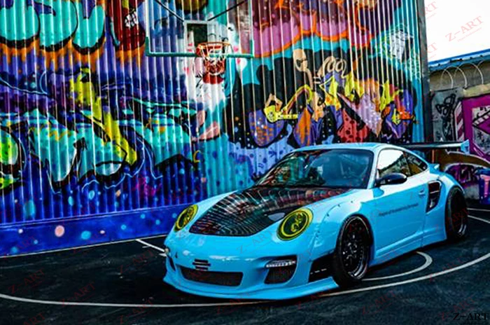 Z ART широкий средства ухода за кожей комплект для Porsche 911 Модифицированная тюнинг