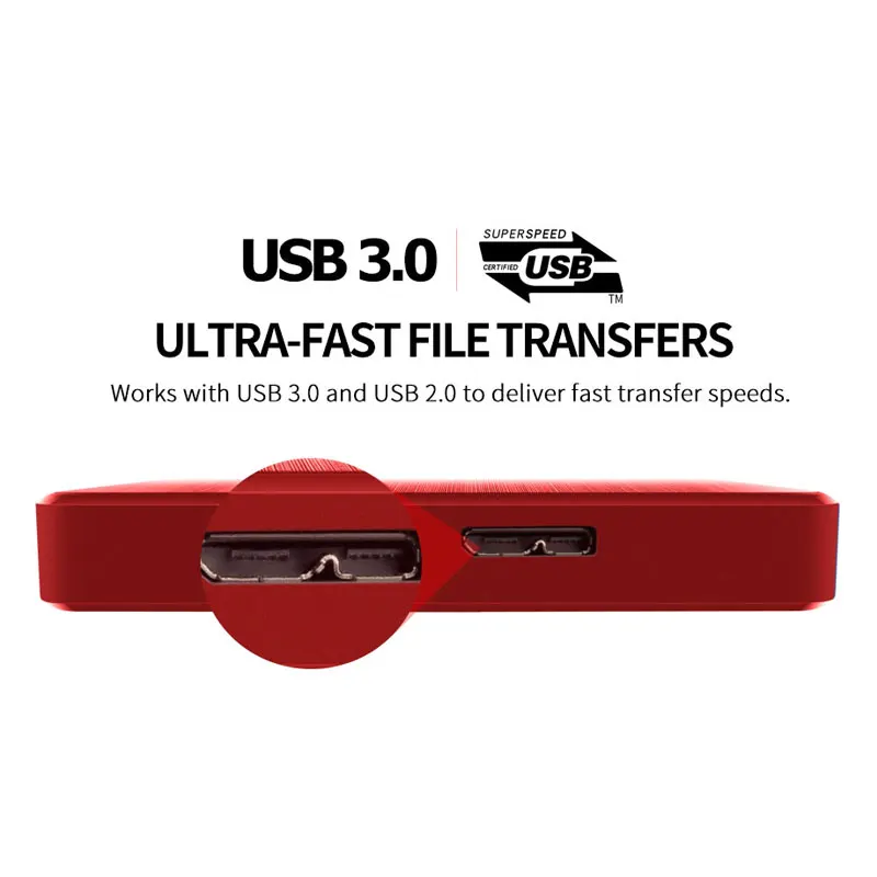 Кесу внешний жесткий диск 2 5 &quotHDD 320 ГБ/500 Гб/1 ТБ USB3.0 накопитель на жестком диске