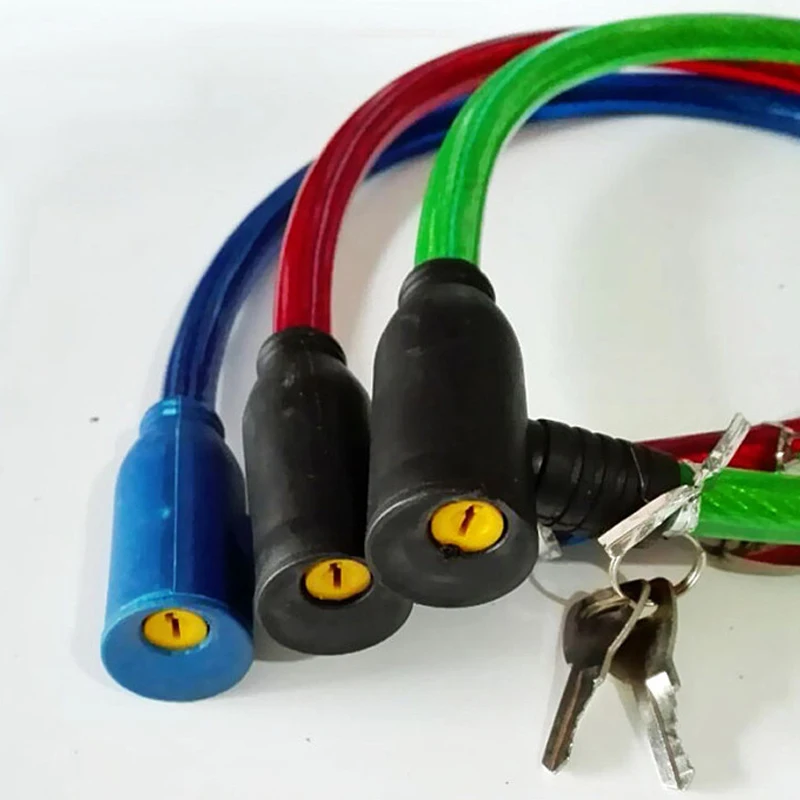 Metal Bicycle Safety Lock Universal Anti-Theft Motorcycle Electric Vehicle With 2 Keys | Спорт и развлечения