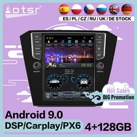 4128g tesla screen multimedia stereo android player for volkswagen magotan 2013 2014 2015 2016 2017 gps navi bt radio head unit