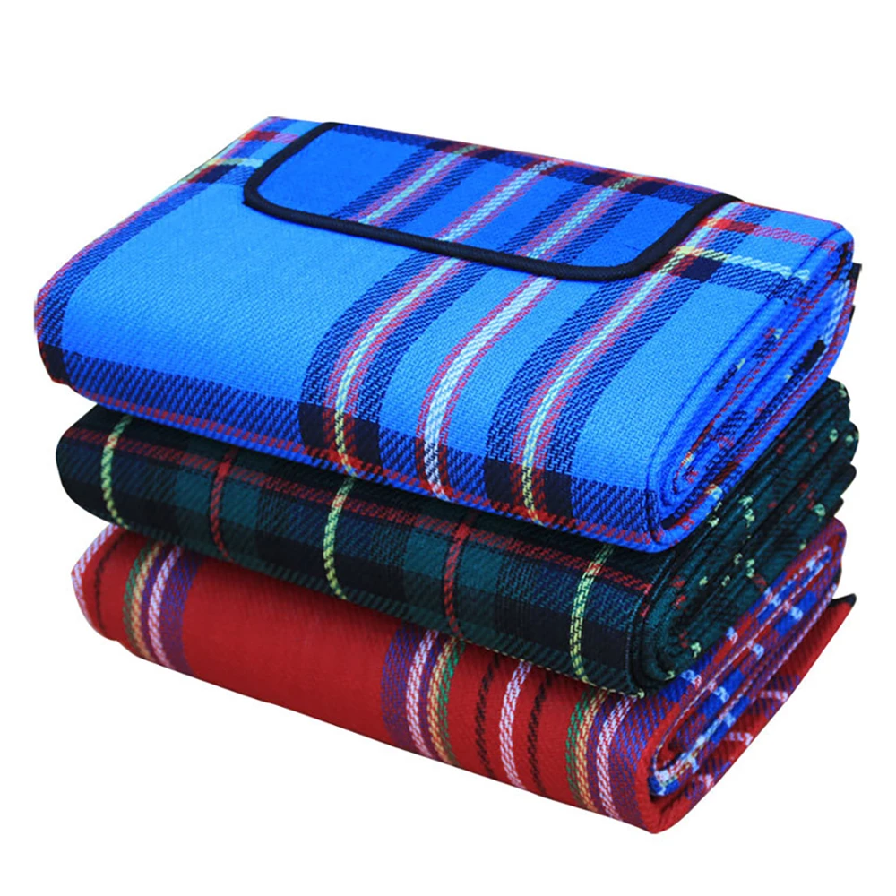 Складной коврик для кемпинга легкий водонепроницаемый плед пляжа и пикника